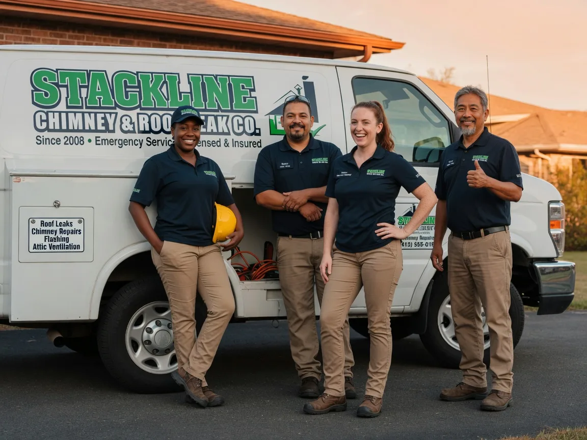Chimney flashing repair company in Paris, TX